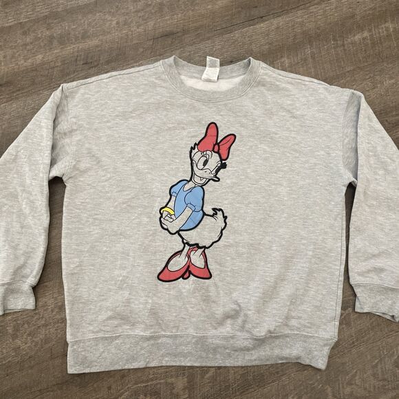 Disney Pullover sweater Daisy Duck Size XL Crewneck - Picture 2 of 7